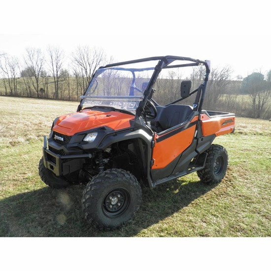 3 Star Two Piece Front Windshield - Honda Pioneer 1000 - alt image 0