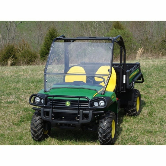 3 Star Two Piece Front Windshield - John Deere Gator HPX, XUV 625i, 825, 855