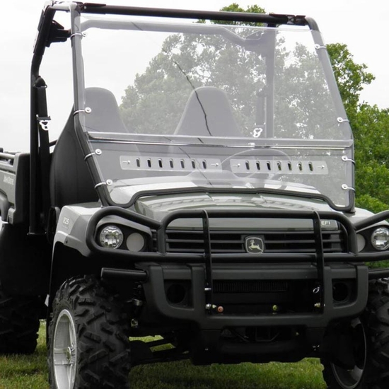 3 Star Two Piece Front Windshield - John Deere Gator XUV 4