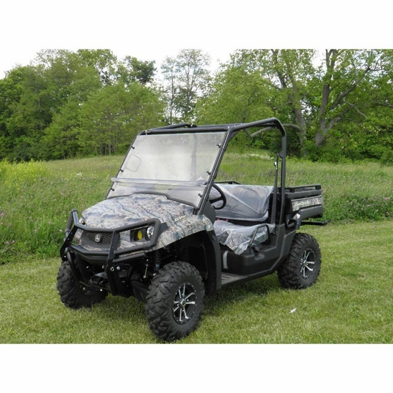 3 Star Two Piece Front Windshield - John Deere Gator XUV 550, XUV 560