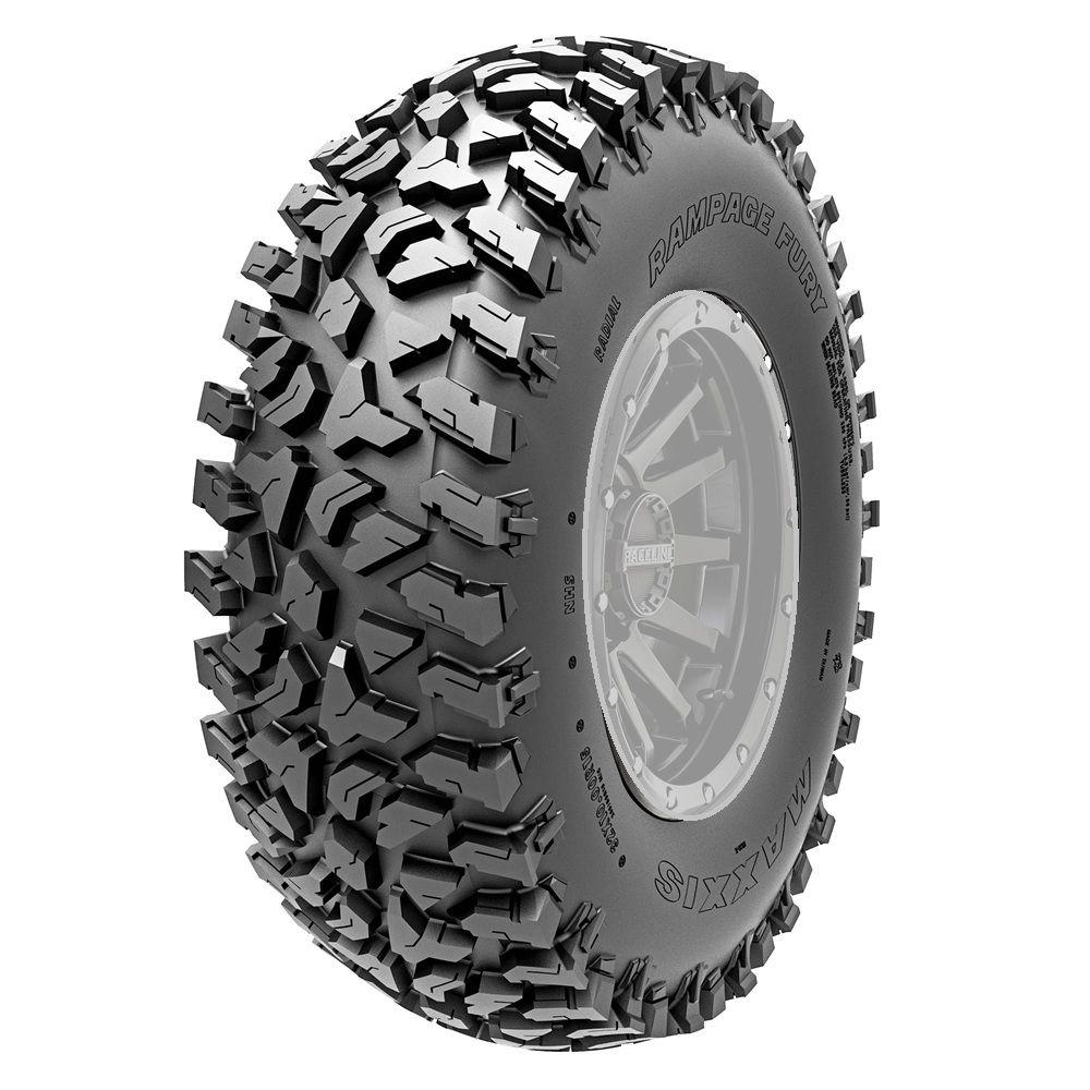32-10-15 Maxxis Rampage Fury 8 Ply Tire|Side By Side Stuff