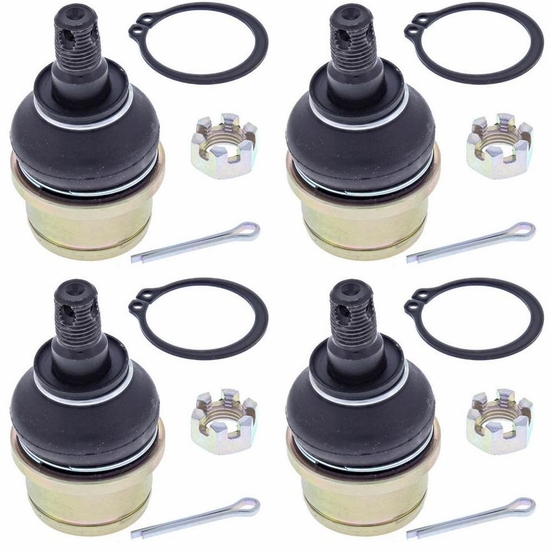 All Balls Racing Upper and Lower Ball Joints - 2014-18 Honda Pioneer 700