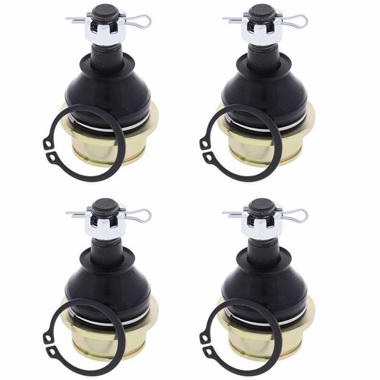 All Balls Racing Upper and Lower Ball Joints - 2014-18 Yamaha Viking