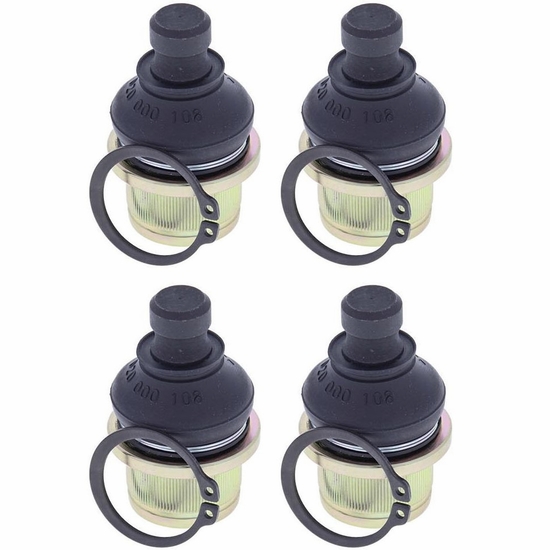 All Balls Racing Upper and Lower Ball Joints - Arctic Cat Wildcat Trail, Sport
