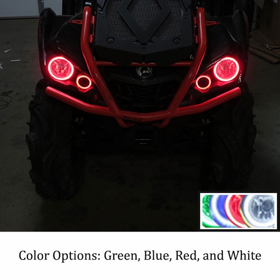 Angel Eye LED Headlight Kit by Snorkel Your ATV - 2015-16 Can-Am Outlander 450, 500, 570 - alt image 0