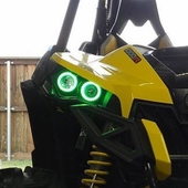 Angel Eye LED Headlight Kit by Snorkel Your ATV - Can Am Commander