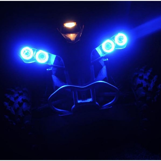 Angel Eye LED Headlight Kit by Snorkel Your ATV - Can Am Maverick - alt image 4