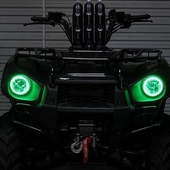 Angel Eye LED Headlight Kit by Snorkel Your ATV - Kawasaki Brute Force 300