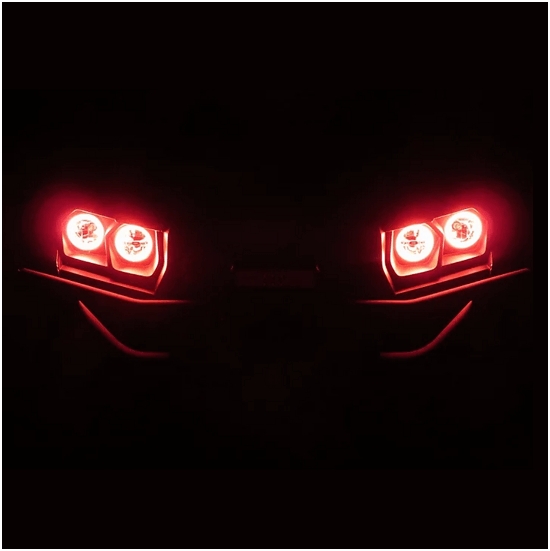 Angel Eye LED Headlight Kit by Snorkel Your ATV - Kawasaki Mule Pro-FXR