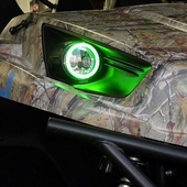 Angel Eye LED Headlight Kit by Snorkel Your ATV - Kawasaki Teryx