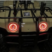 Angel Eye LED Headlight Kit by Snorkel Your ATV - Yamaha Big Bear 400