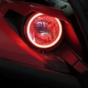 Angel Eye LED Headlight Kit by Snorkel Your ATV - Yamaha Kodiak 700