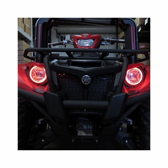 Angel Eye LED Headlight Kit by Snorkel Your ATV - Yamaha Kodiak 700 - alt image 0