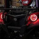 Angel Eye LED Headlight Kit by Snorkel Your ATV - Yamaha Kodiak 700