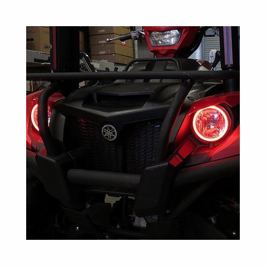 Angel Eye LED Headlight Kit by Snorkel Your ATV - Yamaha Kodiak 700 - alt image 1