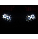 Angel Eye White LED Headlight Kit by Snorkel Your ATV - 2012-22 Can Am Outlander G2, XMR