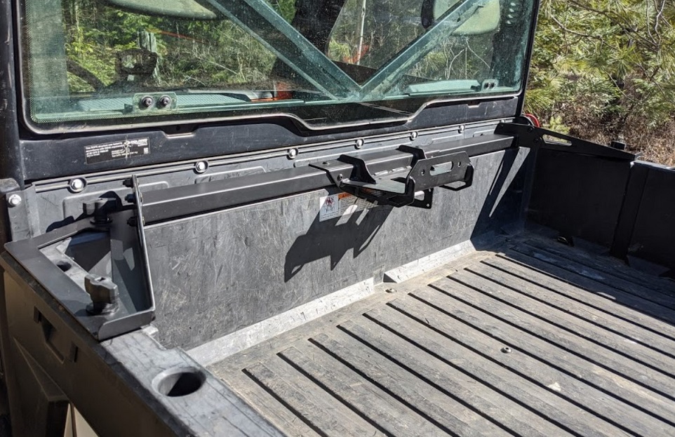 Polaris Ranger XP 900 Bed Winch Mount Side by Side Stuff