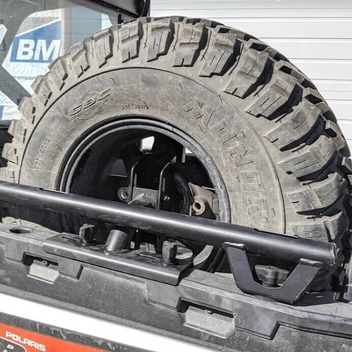 Polaris Ranger 1000 Spare Tire Carrier Side by Side Stuff