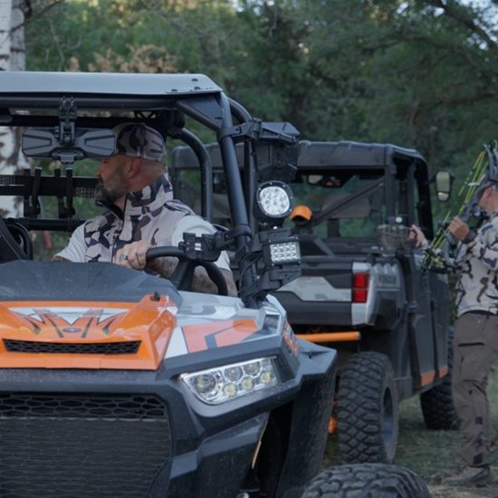 ATV-Tek Elite Series Universal Breakaway Side Mirror - alt image 7