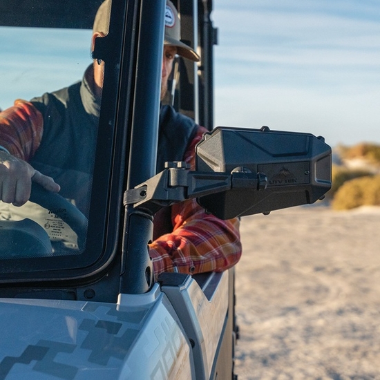 ATV-Tek Elite Series Universal Breakaway Side Mirror w/ Blindspot - alt image 2