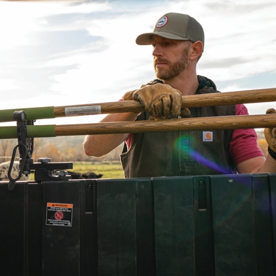 ATV-Tek Single FlexGrip Wedgelock Pro Gun and Tool Mount - Polaris Lock & Ride - alt image 1