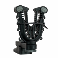 ATV-Tek Single FlexGrip Wedgelock Pro Gun and Tool Mount - Polaris Lock & Ride