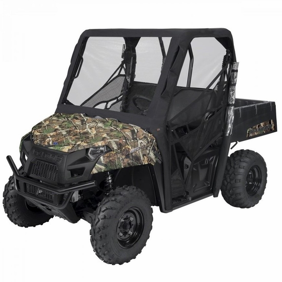 Black Cab Enclosure by Classic Accessories - 2009-14 Full Size Polaris Ranger XP 700, XP 800 and 2016-24 570 - alt image 0