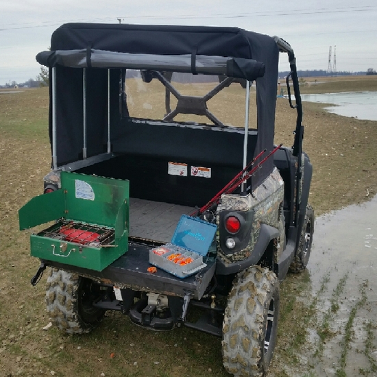 ShockPros Camper Top Bed Cover - Kymco UXV 450 - alt image 3