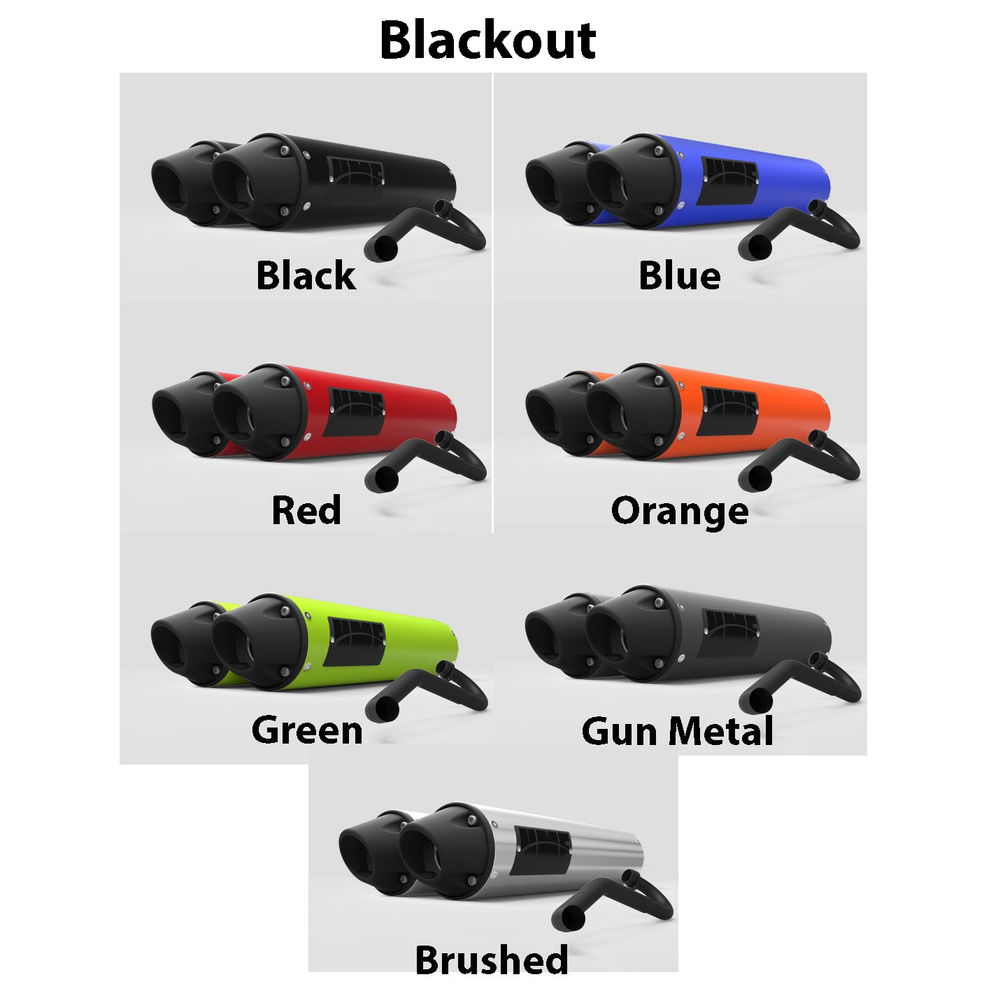 Polaris RZR XP 900 Performance Exhaust Side By Side Stuff