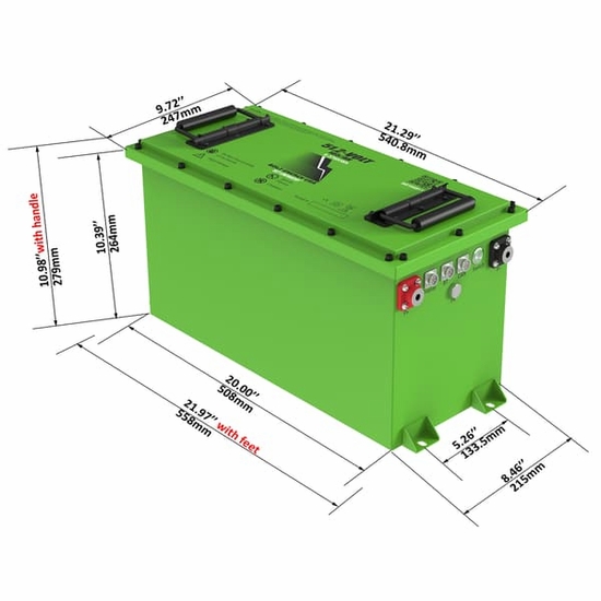 Bolt Energy 51V 105AH Heated Thin Lithium Standard Conversion Kit - Polaris Ranger EV - alt image 8