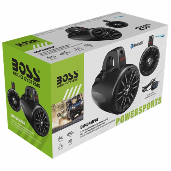 Boss 4 Inch Bluetooth Pod Speakers (Sold in Pairs) - alt image 4