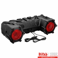 Boss Bluetooth, Amplified 6.5 Inch Speaker All-Terrain RGB Sound System