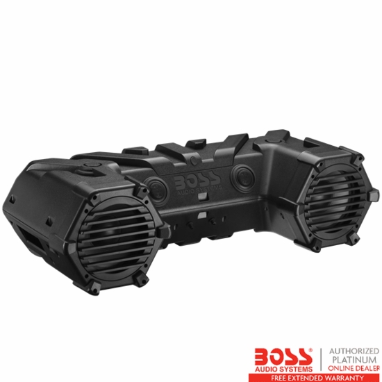 Boss Bluetooth, Amplified All-Terrain Sound System w/ LED Light Bar