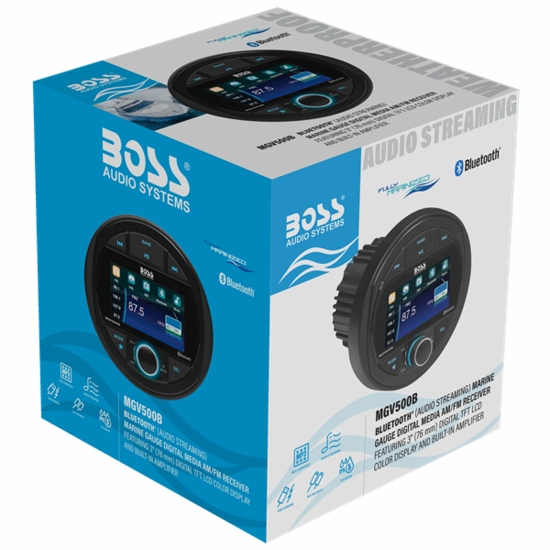 Boss Bluetooth Digital Media AM/FM Receiver w/ Digital Display - alt image 4