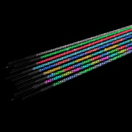 Boss Two Foot RGB LED Wrapped Whip - alt image 4