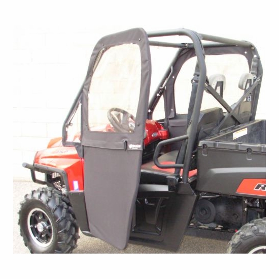 ShockPros Cab Enclosure w/ Hinged Doors (No Windshield) - 2009-14 Full Size Polaris Ranger XP 700, XP 800 and 2016-24 570 - alt image 3