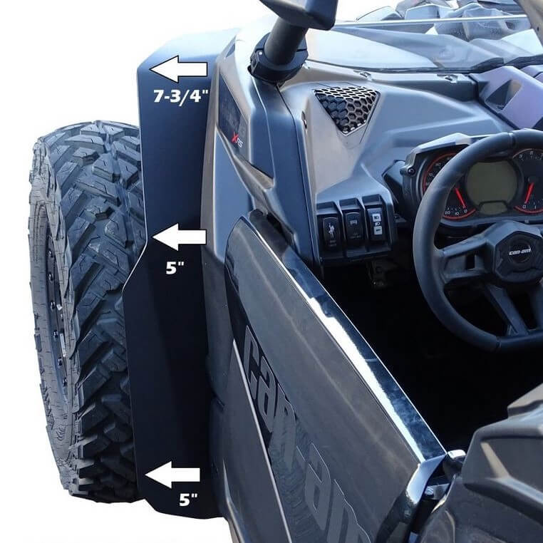 Can Am Maverick X3 X ds Fenders Flares Side by Side Stuff