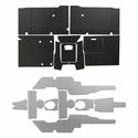 Complete Heat Control Kit by Design Engineering - 2014-23 Polaris RZR XP 4 1000, XP 4 Turbo, XP Turbo S 4