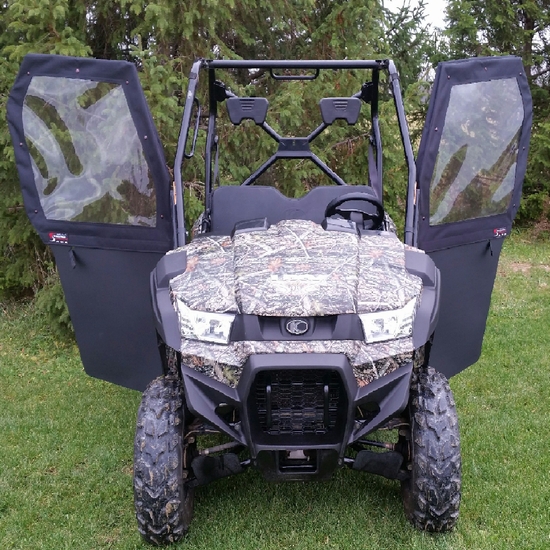 ShockPros Convertible Full, Half Hinged Doors - Kymco UXV 450 - alt image 1