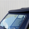 EMP D.O.T Rated Safety Glass Full Front Windshield w/ Hand Wiper - Can Am Maverick