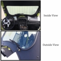 EMP D.O.T Rated Safety Glass Full Front Windshield w/ Hand Wiper - Can Am Maverick