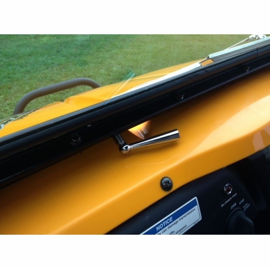 EMP D.O.T. Rated Safety Glass Full Front Windshield w/ Wiper - 2012-15 Kawasaki Teryx4, Teryx 800 - alt image 5