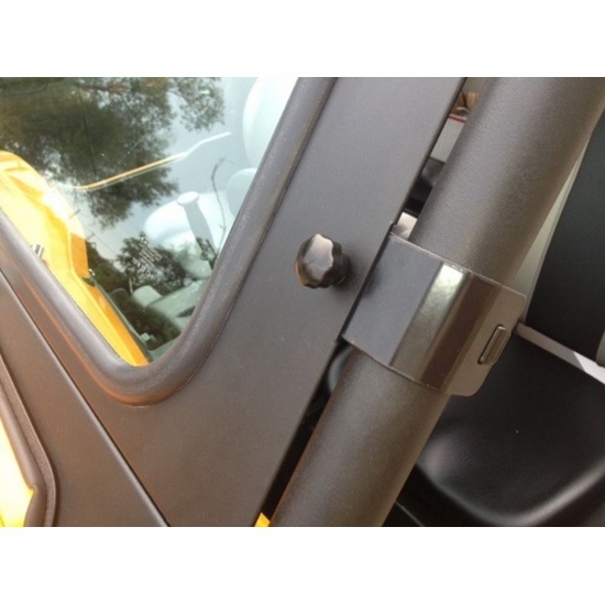 EMP D.O.T. Rated Safety Glass Full Front Windshield w/ Wiper - 2012-15 Kawasaki Teryx4, Teryx 800 - alt image 1