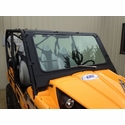 EMP D.O.T. Rated Safety Glass Full Front Windshield w/ Wiper - 2012-15 Kawasaki Teryx4, Teryx 800