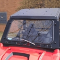 EMP Safety Glass Full Front Windshield w/ Wiper - Polaris RZR 570, 800, S 800, XP 900