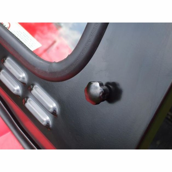 EMP Safety Glass Full Front Windshield w/ Wiper - Polaris RZR 570, 800, S 800, XP 900 - alt image 1