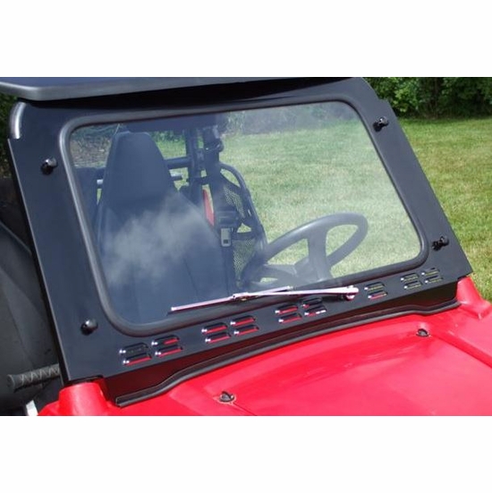 EMP Safety Glass Full Front Windshield w/ Wiper - Polaris RZR 570, 800, S 800, XP 900 - alt image 4