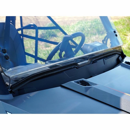 Direction 2 Hard Coated Full Tilting Front Windshield - 2018-25 Full Size Polaris Ranger w/ Pro-Fit Cage - alt image 5