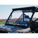 Direction 2 Hard Coated Full Tilting Front Windshield - 2018-25 Full Size Polaris Ranger w/ Pro-Fit Cage