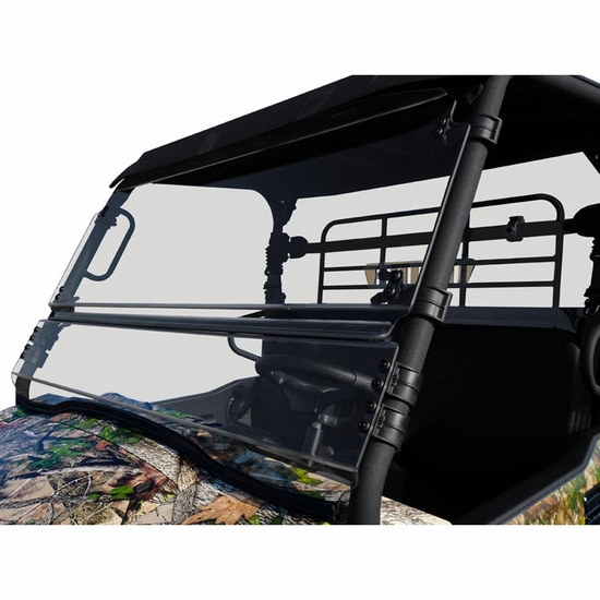 Direction 2 Hard Coated Full Tilting Front Windshield - Kawasaki Mule Pro-MX